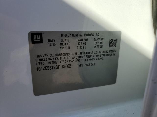 2016 CHEVROLET MALIBU LT - 1G1ZE5ST2GF184662