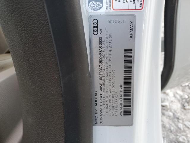 2016 AUDI A7 PRESTIG WAU2GAFC0GN011246