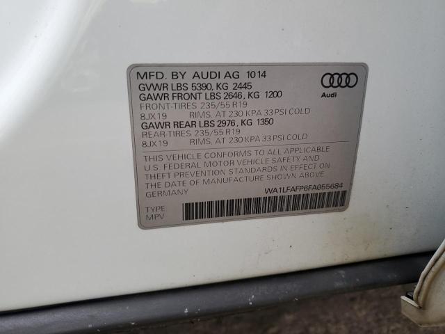 VIN WA1LFAFP6FA055684 2015 AUDI Q5 no.13