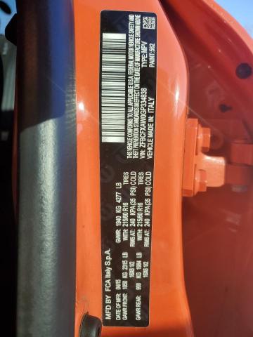 2016 FIAT 500X POP ZFBCFXAW0GP334838