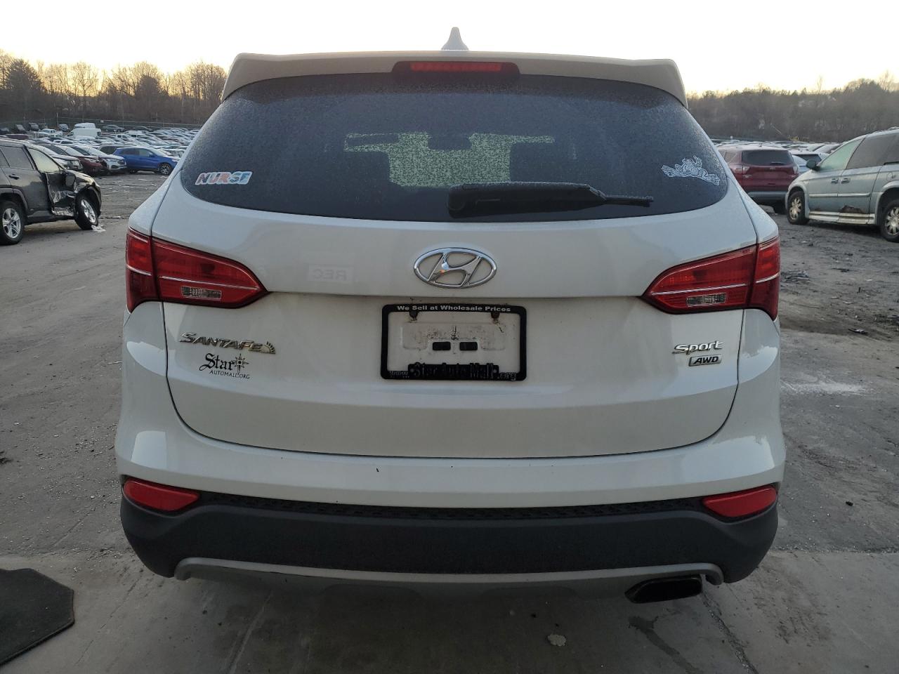 Lot #3026044042 2016 HYUNDAI SANTA FE S