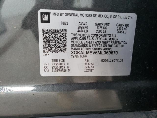 2021 GMC TERRAIN SL - 3GKALMEV6ML360670