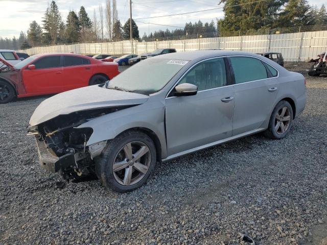 VOLKSWAGEN PASSAT SE 2013 silver  gas 1VWBH7A30DC016932 photo #1