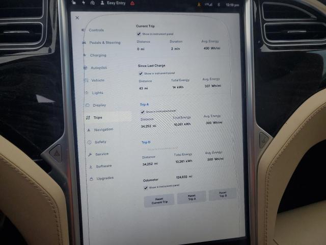 VIN 5YJSA1E11GF156069 2016 TESLA MODEL S no.9