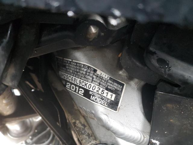 2012 HONDA GL1800 - JH2SC68L9CK002511