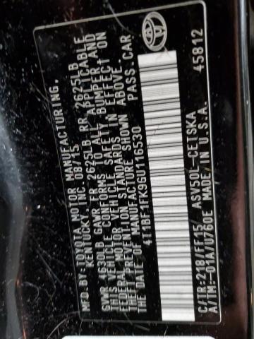 2016 TOYOTA CAMRY LE 4T1BF1FK9GU116530