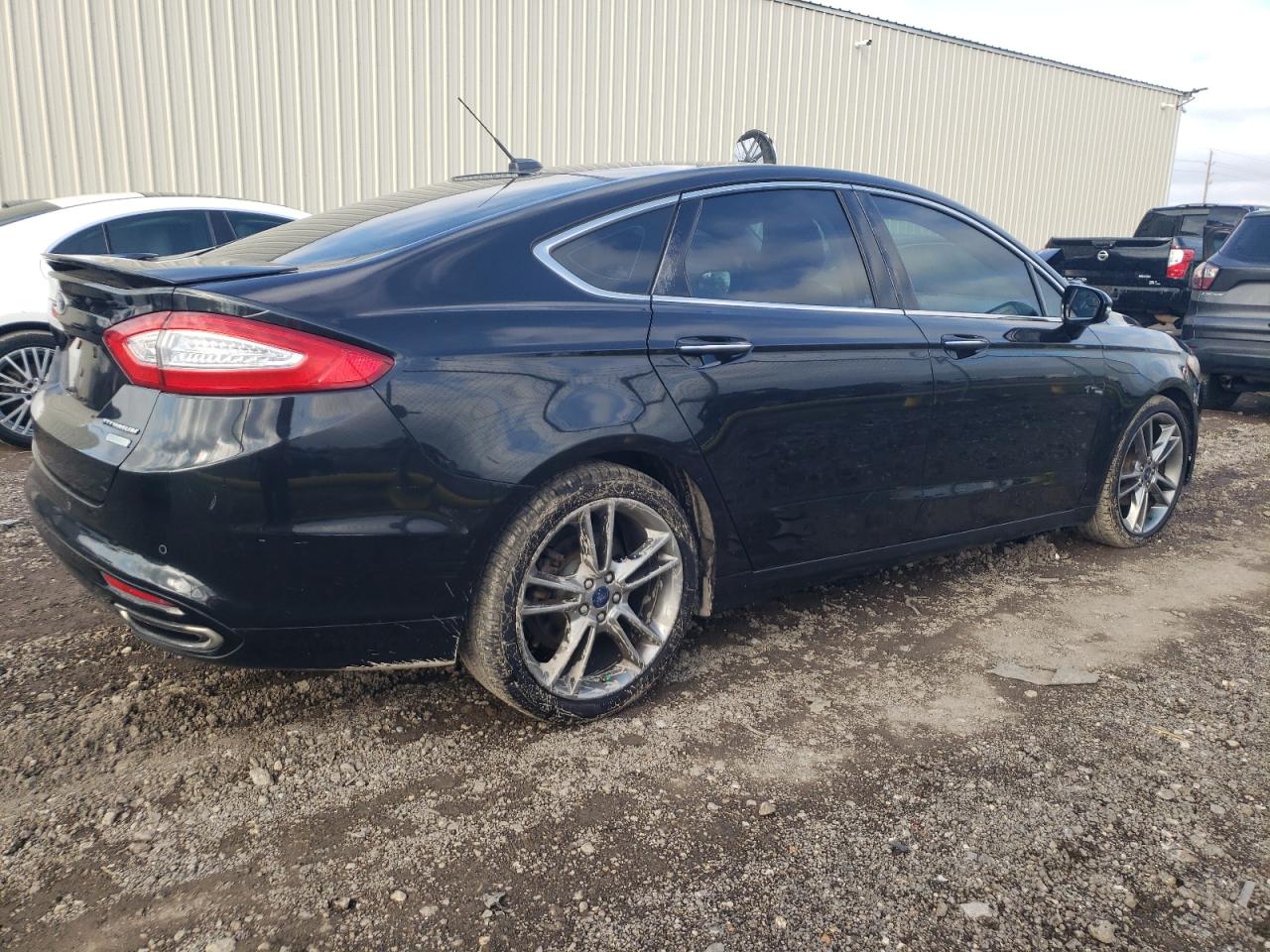 Lot #3028426228 2015 FORD FUSION TIT