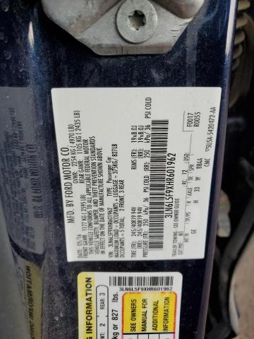 2017 LINCOLN MKZ RESERV - 3LN6L5F9XHR601962