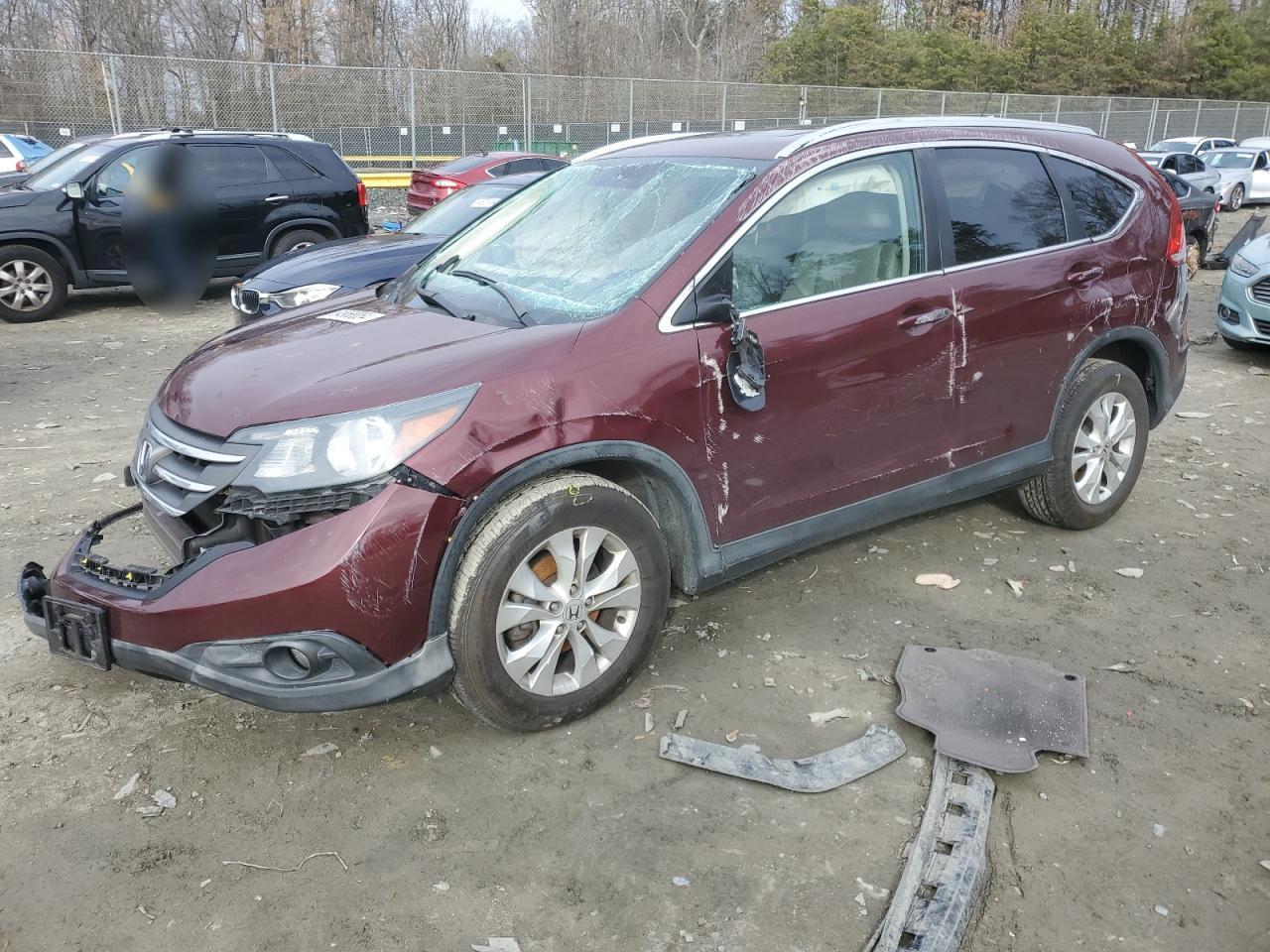 Lot #3034502764 2014 HONDA CR-V EXL