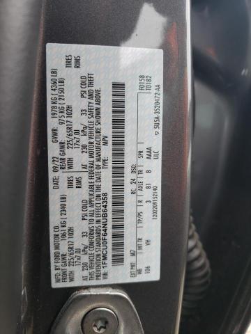 2022 FORD ESCAPE S - 1FMCU0F64NUB64358