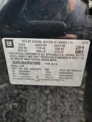 2015 GMC TERRAIN SL - 2GKFLVEK3F6279585