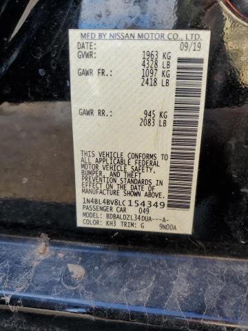 2020 NISSAN ALTIMA S - 1N4BL4BV8LC154349