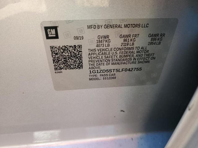 2020 CHEVROLET MALIBU LT - 1G1ZD5ST5LF042755