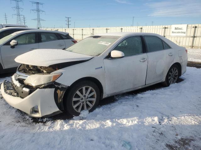 TOYOTA CAMRY HYBR 2014 white  hybrid engine 4T1BD1FK1EU099175 photo #1