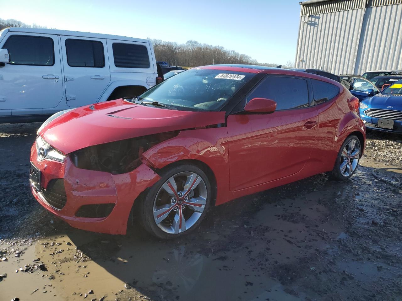 Lot #3028366795 2012 HYUNDAI VELOSTER