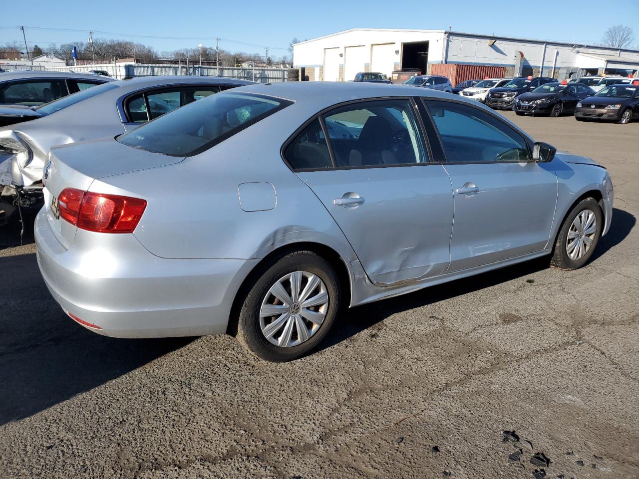 Lot #3025719376 2014 VOLKSWAGEN JETTA BASE