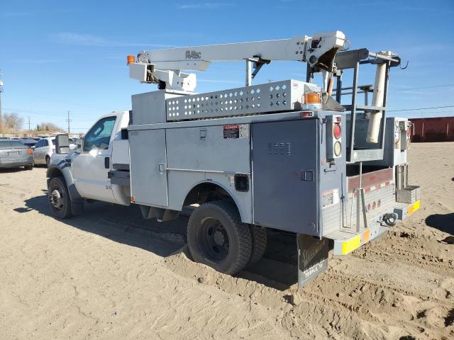 FORD F450 SUPER 2008 white  gas 1FD4F46Y58EC32480 photo #3