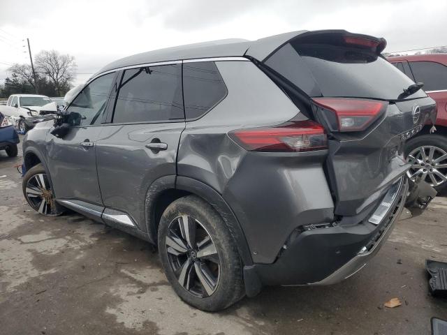 NISSAN ROGUE PLAT 2021 gray  gas JN8AT3DD8MW310298 photo #3