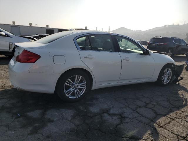 INFINITI G37 BASE 2013 white  gas JN1CV6AP2DM726232 photo #4