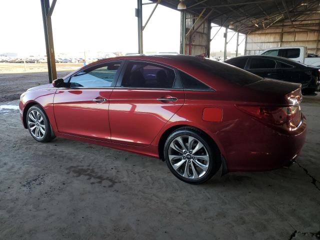 HYUNDAI SONATA SE 2011 burgundy sedan 4d gas 5NPEC4AC7BH186462 photo #3