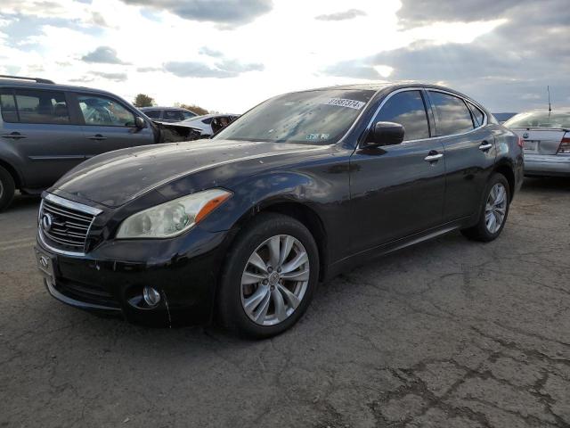 INFINITI M37 X 2011 black sedan 4d gas JN1BY1AR0BM375518 photo #1