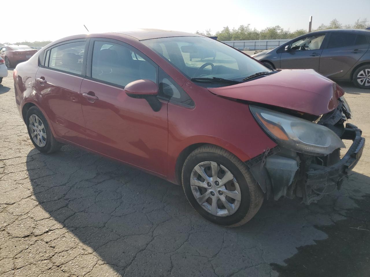 Lot #3034673637 2014 KIA RIO LX