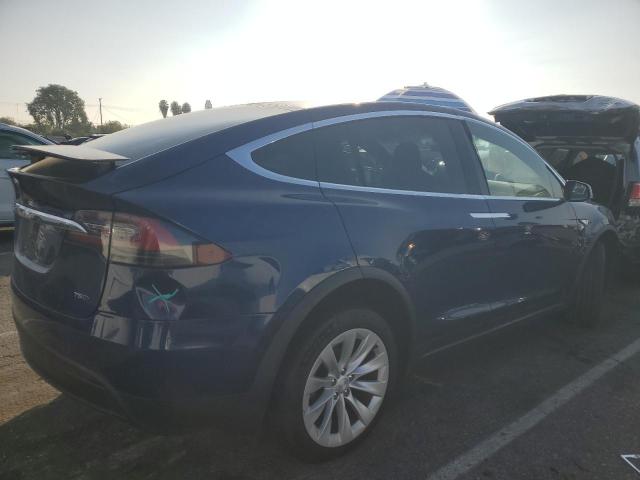 TESLA MODEL X 2016 blue 4dr spor electric 5YJXCBE26GF017683 photo #4