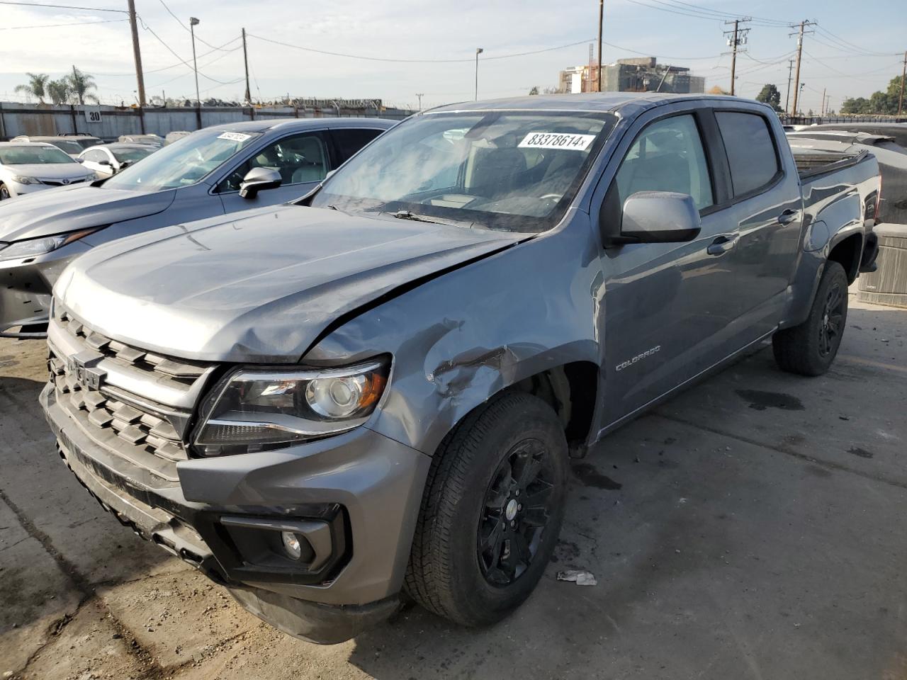 Lot #3022728313 2021 CHEVROLET COLORADO L