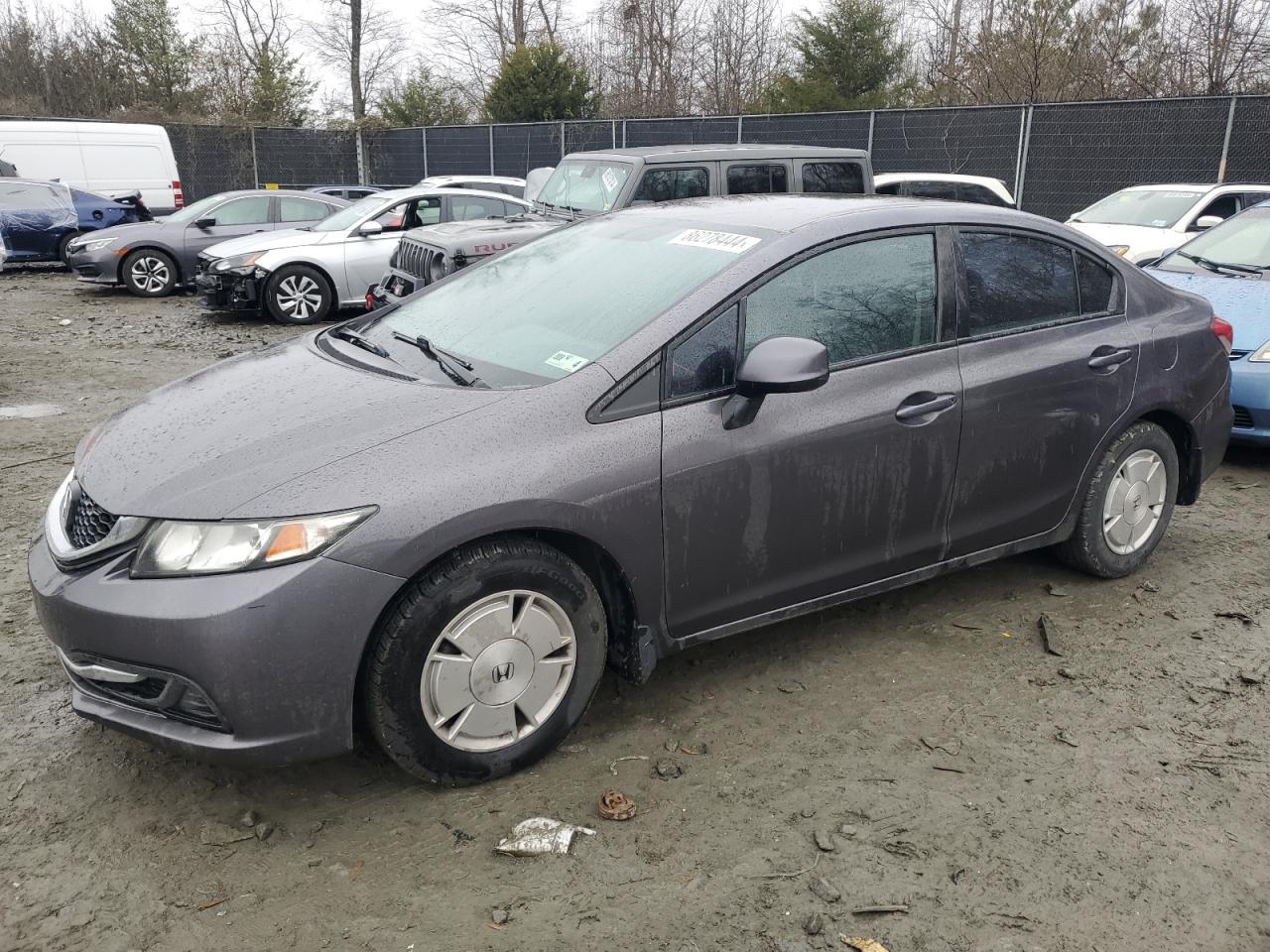 Lot #3034502786 2015 HONDA CIVIC LX