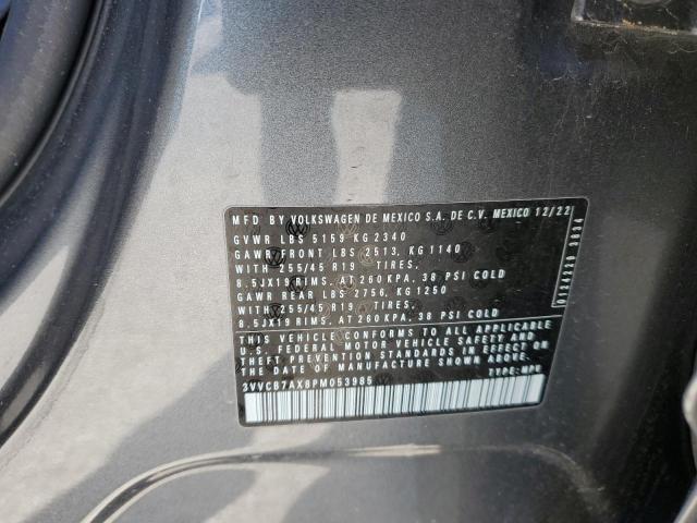 2023 VOLKSWAGEN TIGUAN SE - 3VVCB7AX8PM053985
