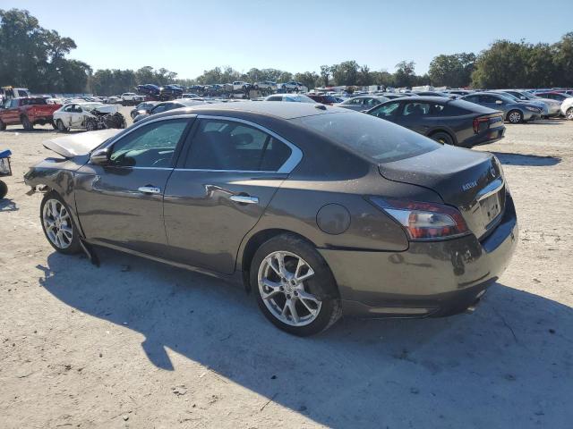 NISSAN MAXIMA S 2013 brown  gas 1N4AA5AP3DC816463 photo #3