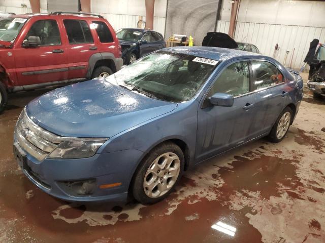 FORD FUSION SE 2010 blue  gas 3FAHP0HA2AR186692 photo #1