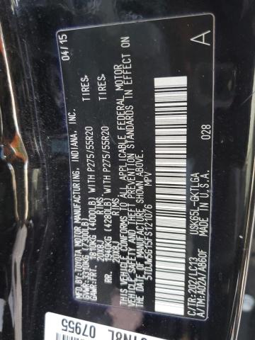 2015 TOYOTA SEQUOIA LI 5TDJW5G15FS121076
