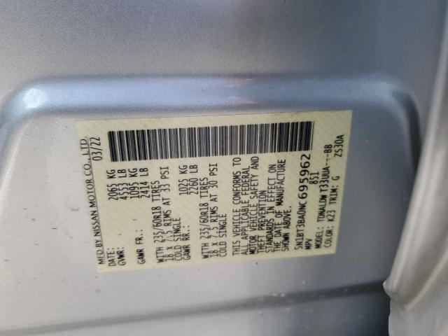 2022 NISSAN ROGUE SV - 5N1BT3BA0NC695962