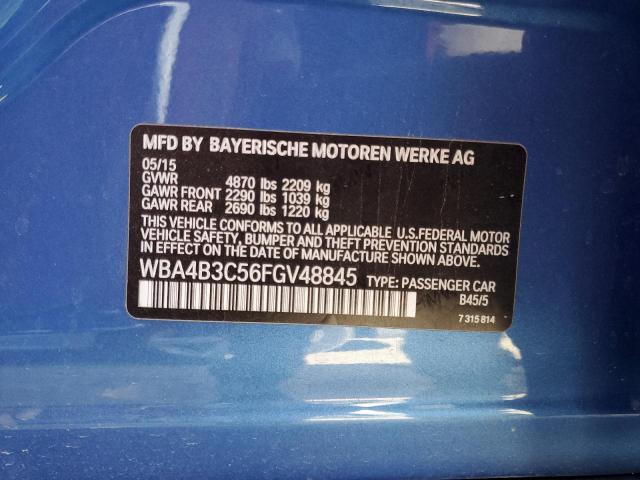 2015 BMW 435 XI GRA WBA4B3C56FGV48845