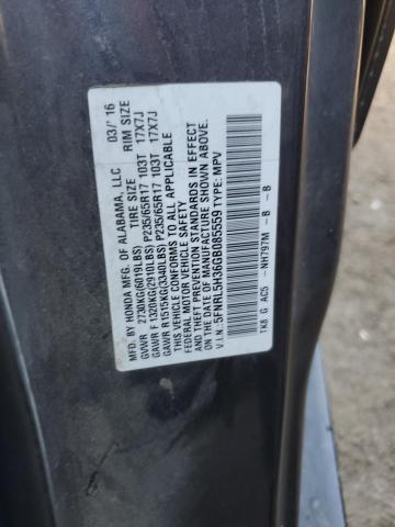 VIN 5FNRL5H36GB085559 2016 HONDA ODYSSEY no.13