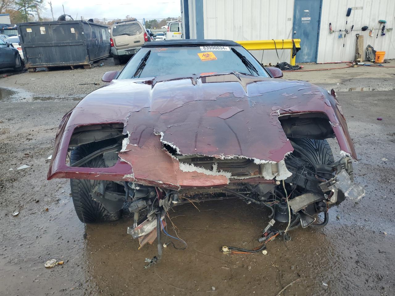 Lot #3026006001 1986 CHEVROLET CORVETTE