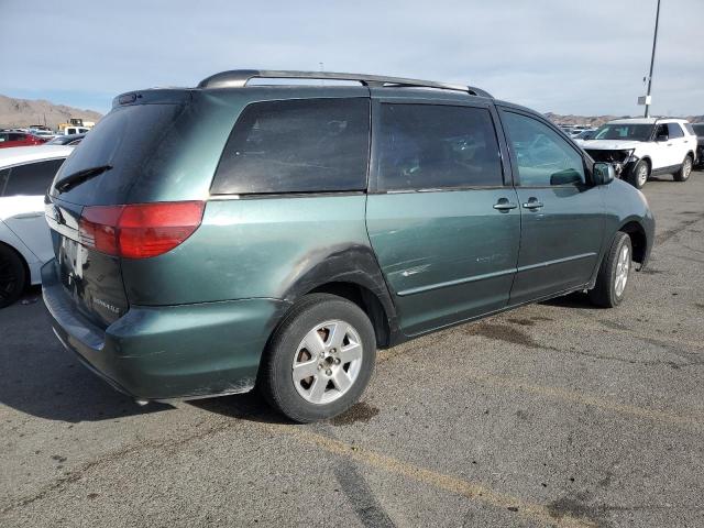 TOYOTA SIENNA XLE 2004 green  gas 5TDZA22C34S185039 photo #4