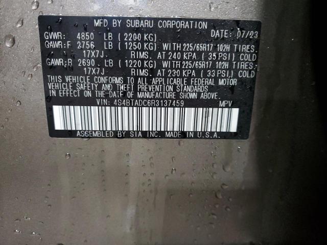 2024 SUBARU OUTBACK PR - 4S4BTADC6R3137459