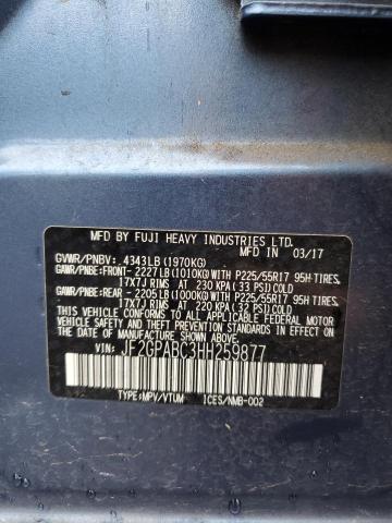 2017 SUBARU CROSSTREK - JF2GPABC3HH259877