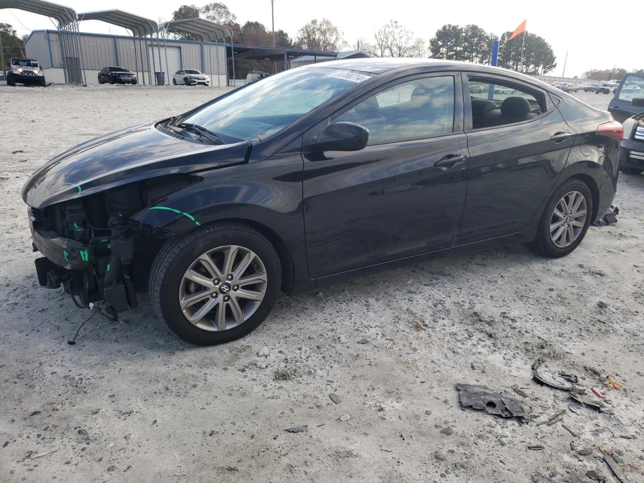 Lot #3029653070 2014 HYUNDAI ELANTRA SE