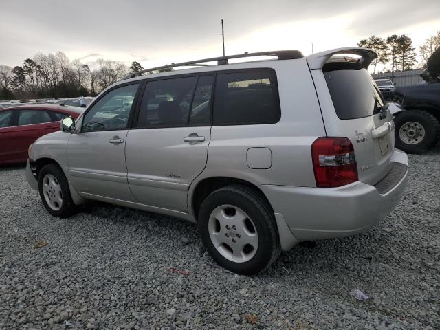 TOYOTA HIGHLANDER 2006 silver  gas JTEEP21A760165794 photo #3