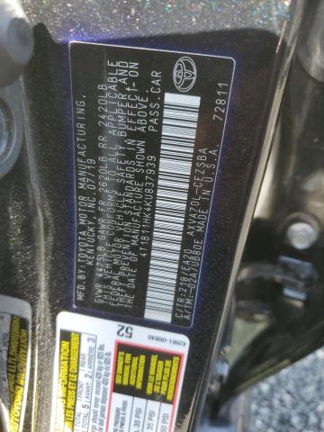 2019 TOYOTA CAMRY XLE - 4T1B11HK4KU837939