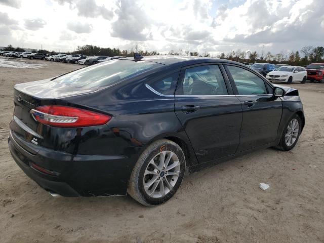 FORD FUSION SE 2020 black  gas 3FA6P0HDXLR172673 photo #4