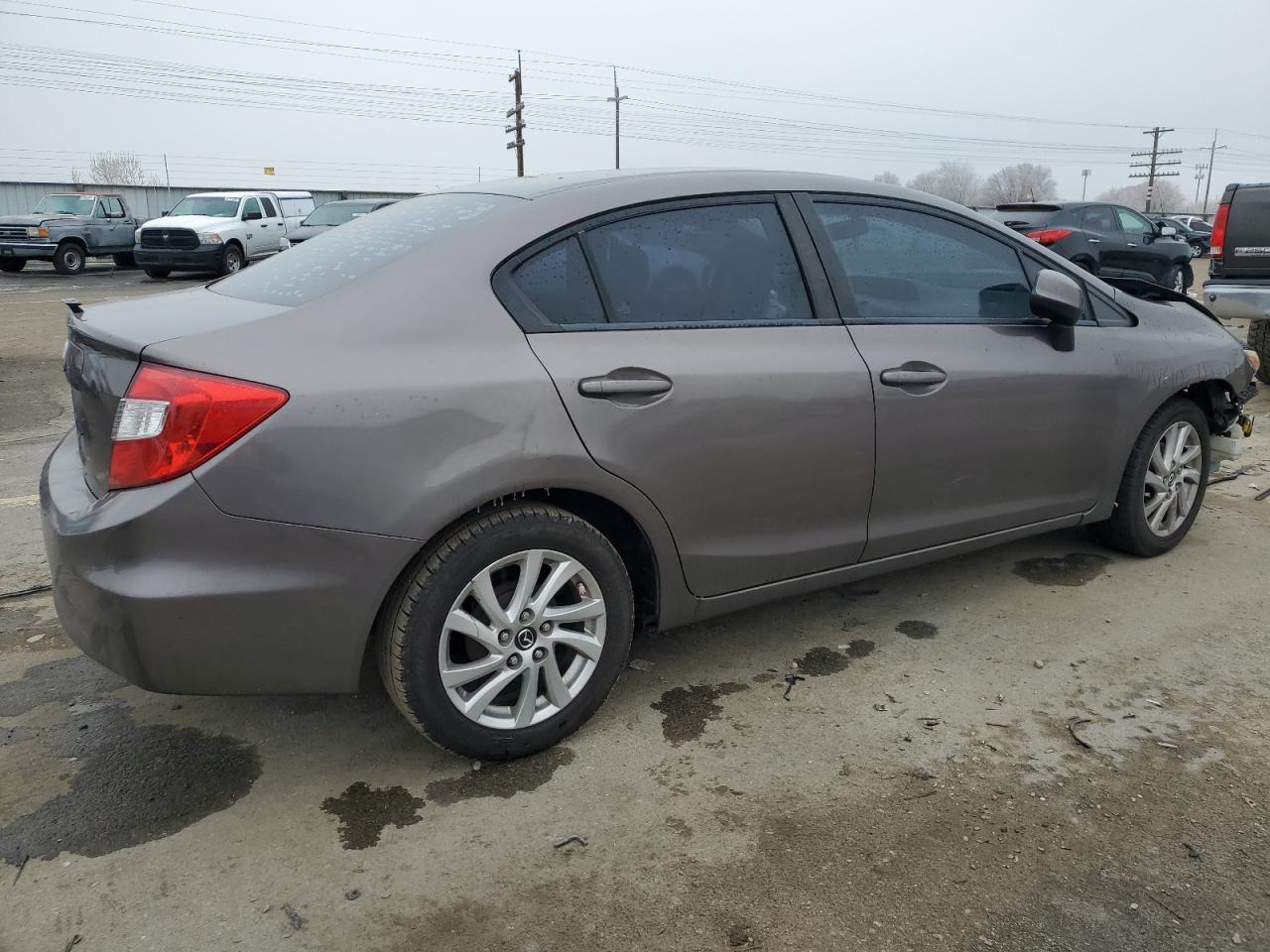 Lot #3029624068 2012 HONDA CIVIC LX