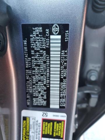 2019 TOYOTA CAMRY L - 4T1B11HK8KU188047