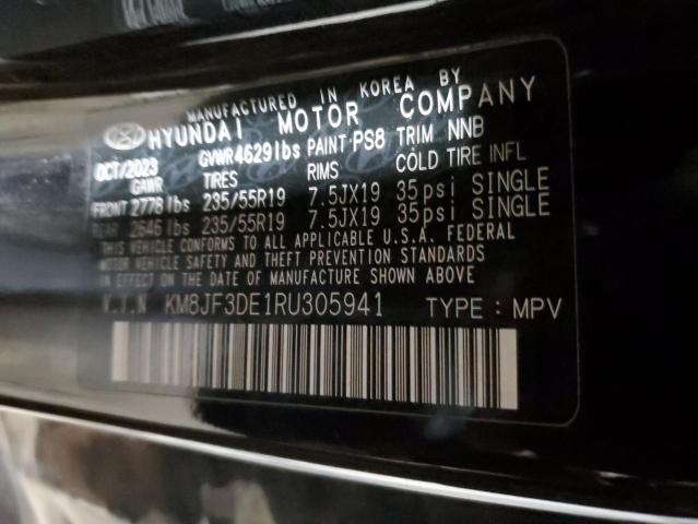 2024 HYUNDAI TUCSON XRT KM8JF3DE1RU305941