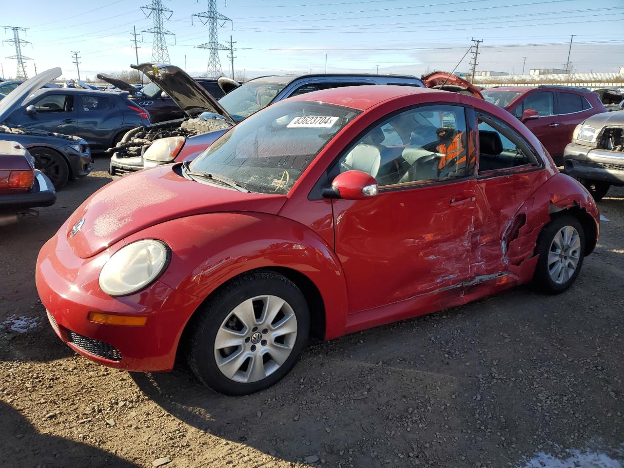 Lot #3029587103 2008 VOLKSWAGEN NEW BEETLE