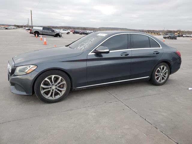 MERCEDES-BENZ C 300 2015 gray sedan 4d gas 55SWF4JB0FU081154 photo #1