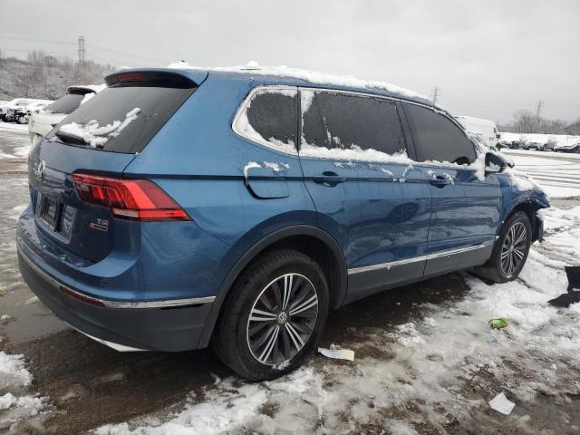 VOLKSWAGEN TIGUAN SE 2018 blue  gas 3VV2B7AX7JM004022 photo #4